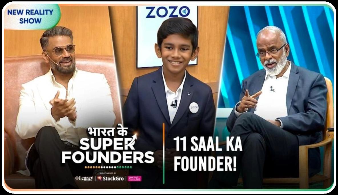 11 SAAL KA FOUNDER – Athvik on Bharat Ke Super Founders with Suniel Shetty and Dr. Velumani