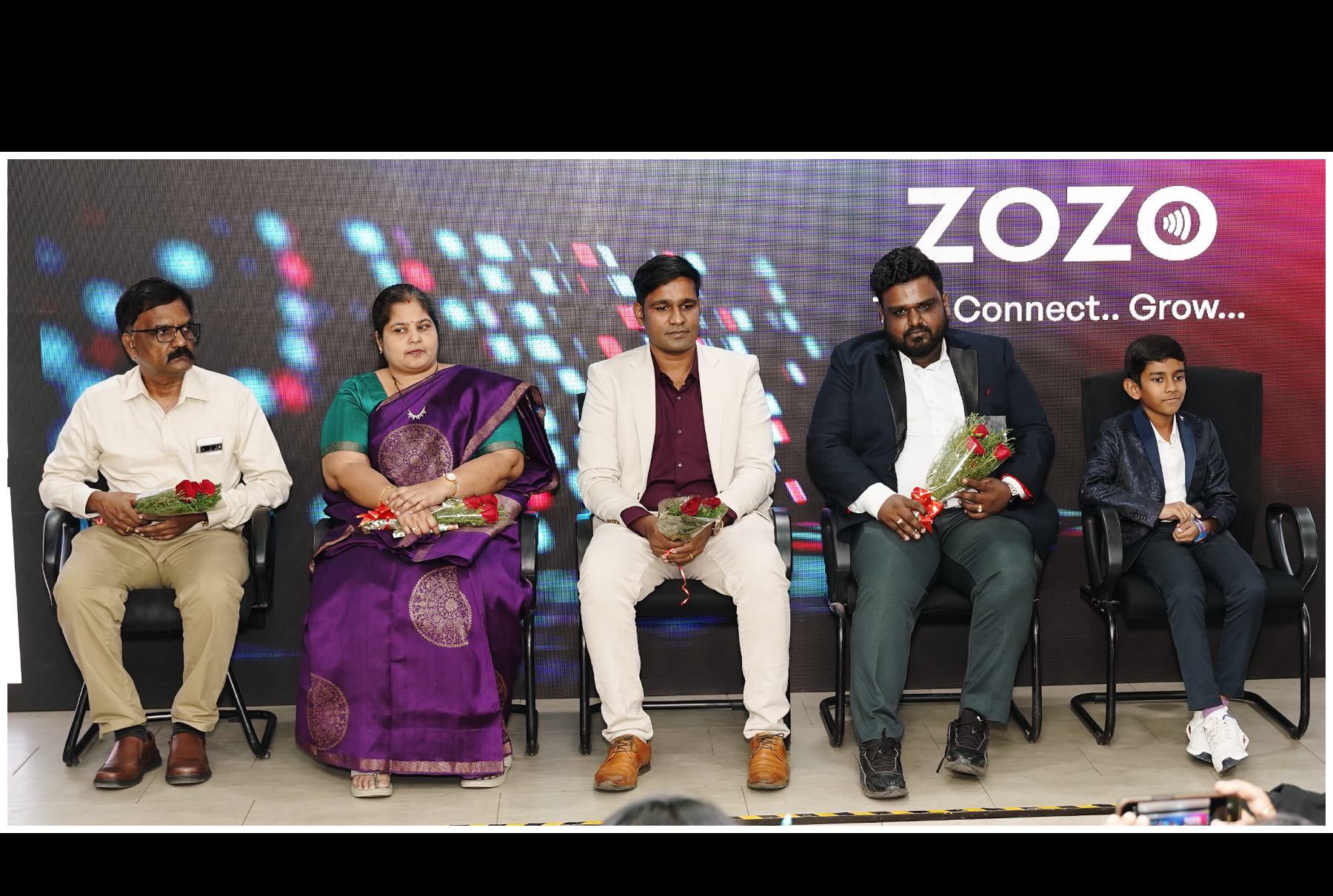 ZOZO World Summit 26 panel – Athvik with founding team on stage