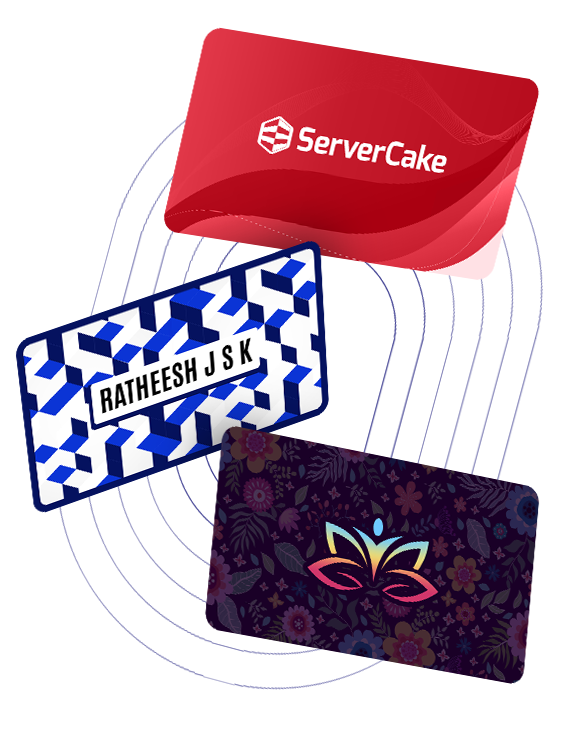 Smart Business Card customized with your brand logo