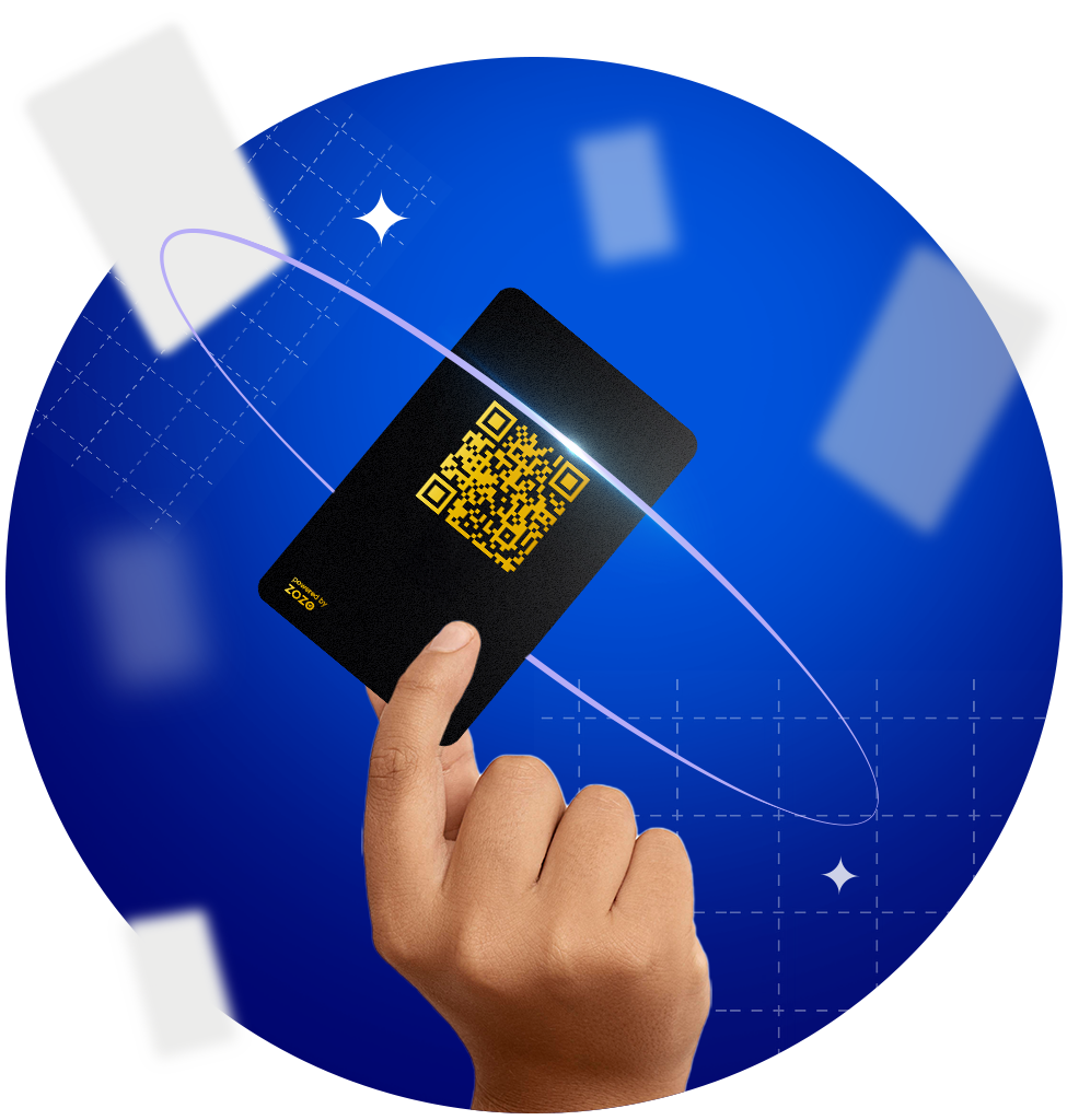 Buy Black Smart Business Cards for premium networking