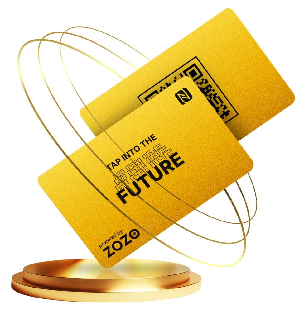 Buy Gold Smart Business Cards for an exclusive networking experience