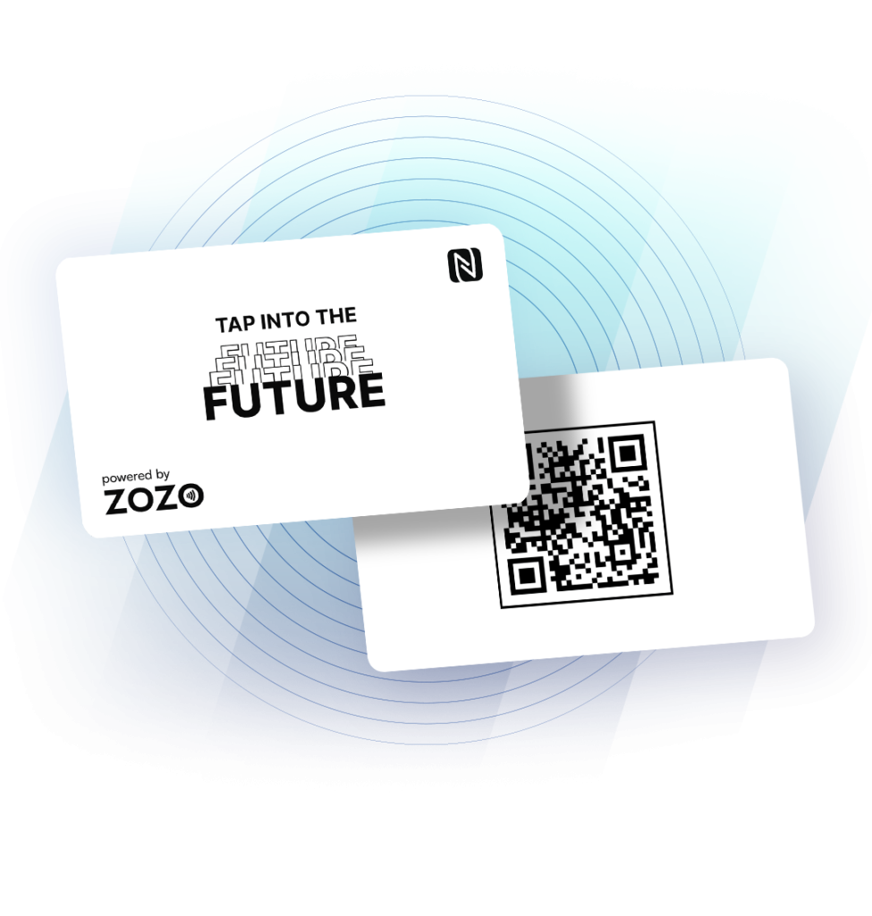 Buy White Smart Business Cards for seamless connections